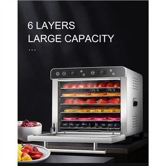 বৈদ্যুতিক স্টেইনলেস স্টীল ট্রে খাদ্য ড্রায়ার