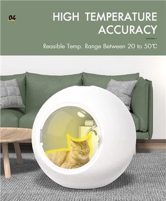 বৈদ্যুতিক ডিজিটাল পোষা প্রাণী শুকানোর কেবিন